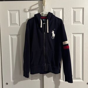 Polo Ralph Lauren Big Pony Full Zip Hooded Sweatshirt